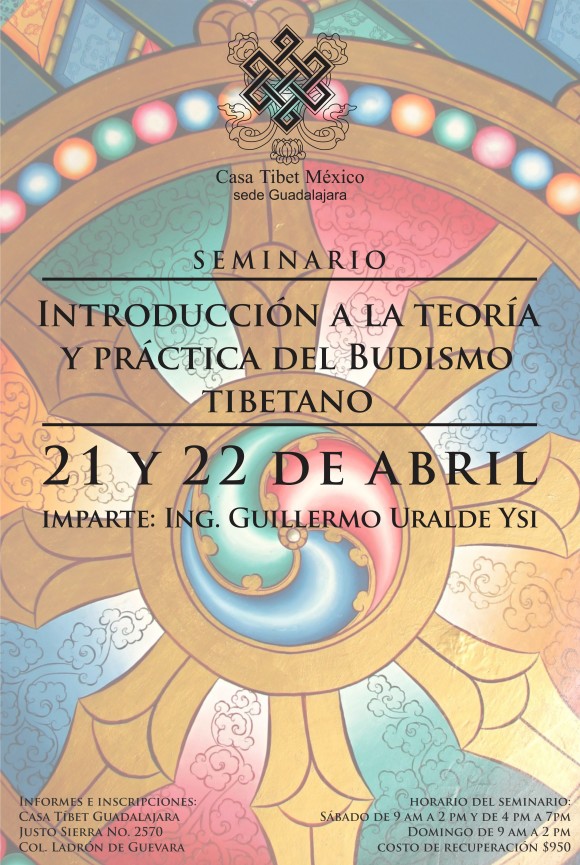 Seminario: Introducción a la Teoría y Práctica del Budismo Tibetano.